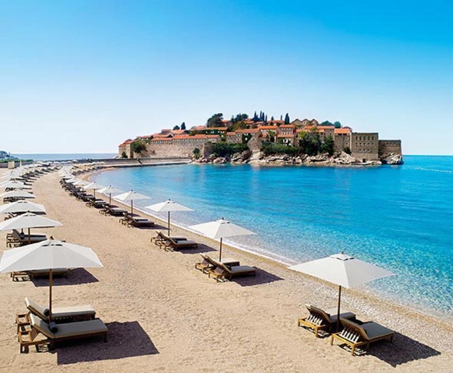 Lux Apartman Sofia Sveti Stefan Exterior photo